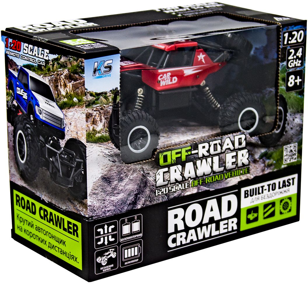Автомобіль Off-Road Crawler на р/в Car Vs Wild (Червоний, Акум. 3,6V, Метал. Корпус, 1:20)фото12