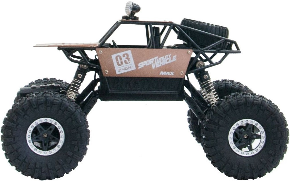 Автомобіль Off-Road Crawler на р/в Super Speed ??(Матовий Коричн., Акум. 4.8V, Метал. Корпус, 1:18)фото2