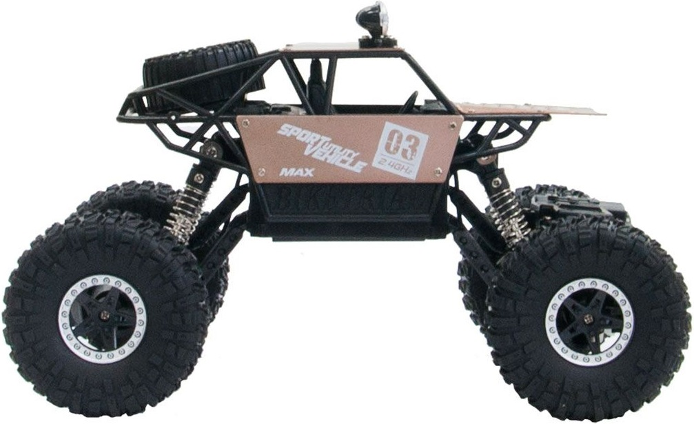 Автомобіль Off-Road Crawler на р/в Super Speed ??(Матовий Коричн., Акум. 4.8V, Метал. Корпус, 1:18)фото5