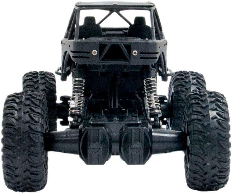 Автомобіль Off-Road Crawler на р/в Tiger (Матовий Чорний, Акум. 4,8V, Метал. Корпус, 1:18)фото3