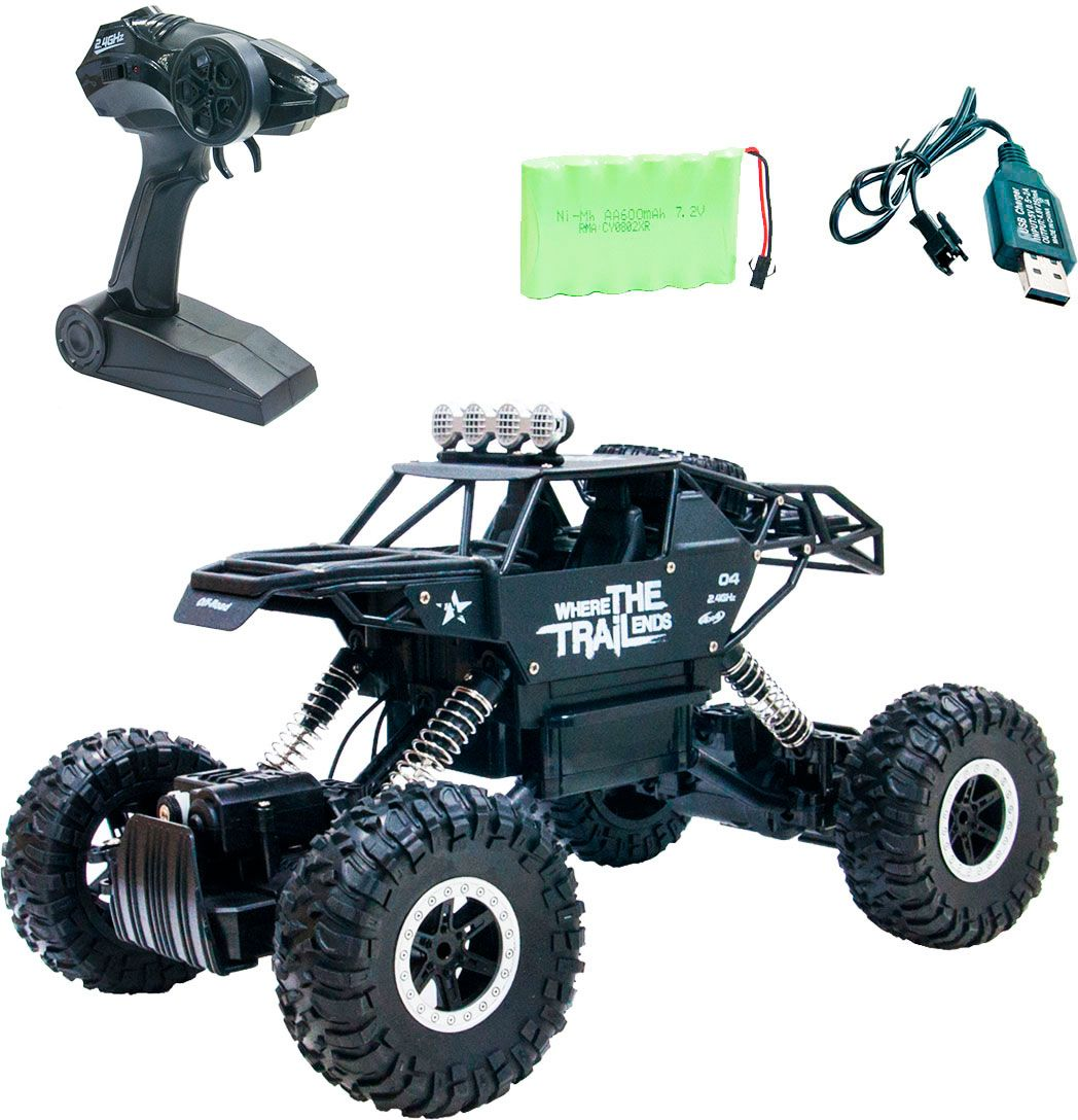 Автомобіль Off-Road Crawler на р/в Where The Trail Ends (Матов.Чорн., Акум.7.2V, Мет.Корпус,1:14)фото8