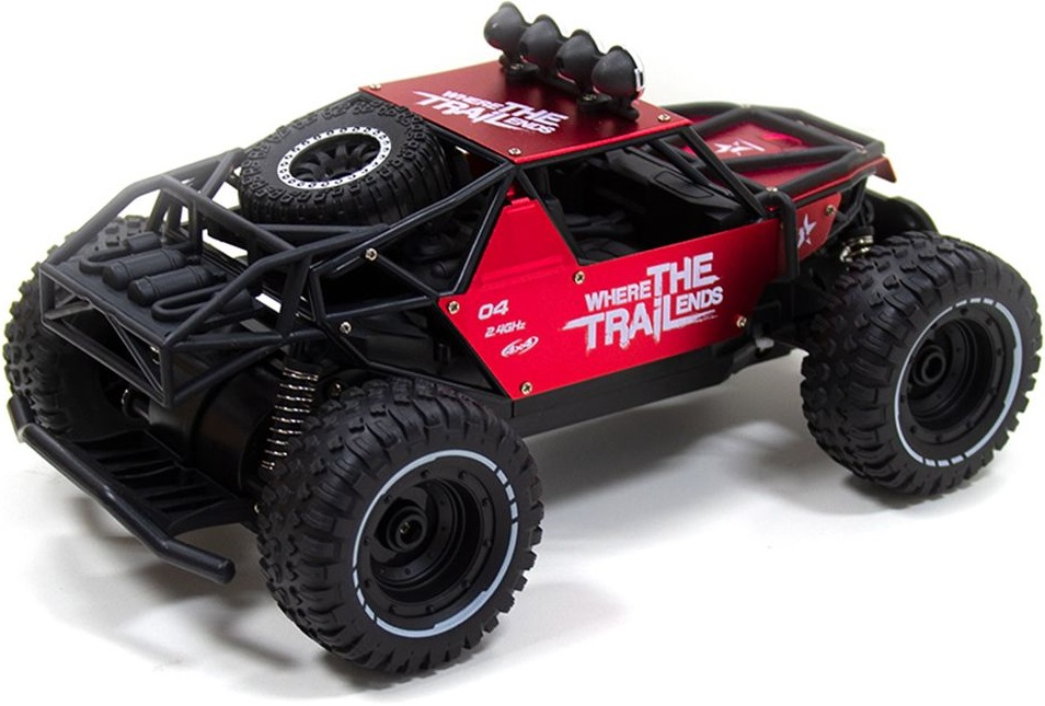 Автомобіль Off-Road Crawler на р/в Race (Матовий Червоний, Метал. Корпус, Аккум.6V, 1:14)фото5
