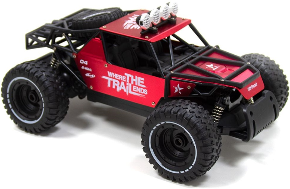 Автомобіль Off-Road Crawler на р/в Race (Матовий Червоний, Метал. Корпус, Аккум.6V, 1:14)фото6