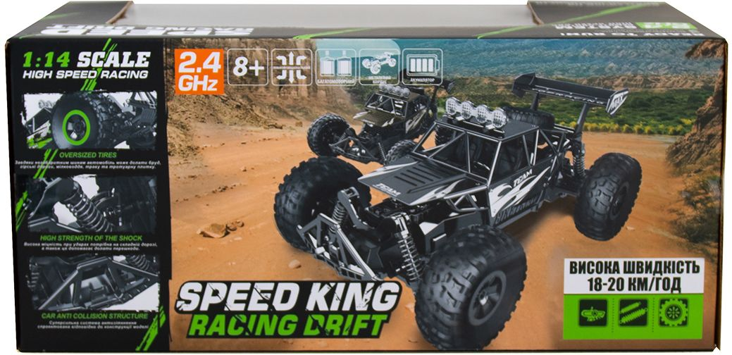 Автомобіль Off-Road Crawler на р/в Race (Матовий Червоний, Метал. Корпус, Аккум.6V, 1:14)фото13