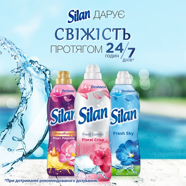 Кондиционер для белья Silan Fresh Control Floral Crisp 770 мл фото 4