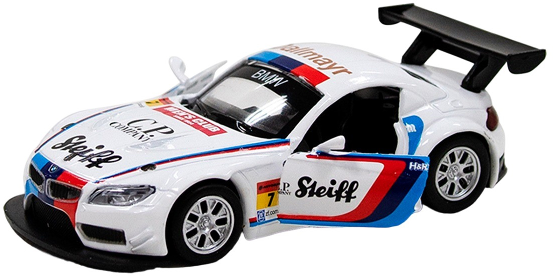 Автомодель - Bmw Z4 Gt3 (Белый) (250255) фото 8