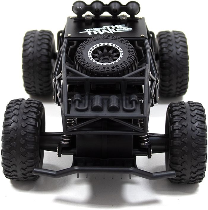 Автомобіль Off-Road Crawler на р/в Race (Матовий Чорний, Метал. Корпус, Аккум.6V, 1:14)фото4