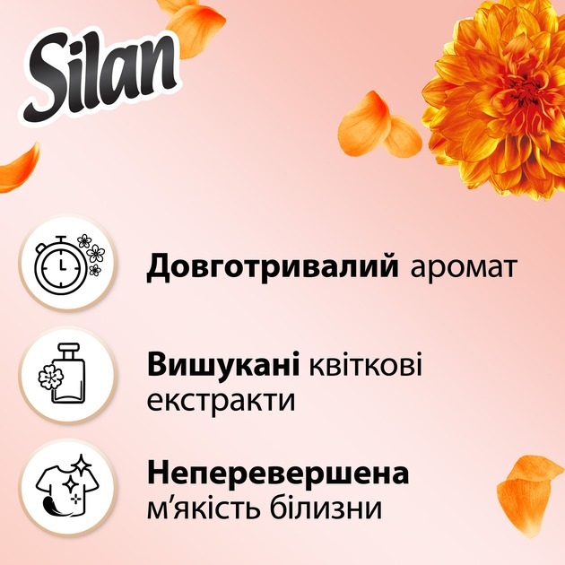 Кондиционер для белья Silan Supreme Glamour 1012 мл фото 2