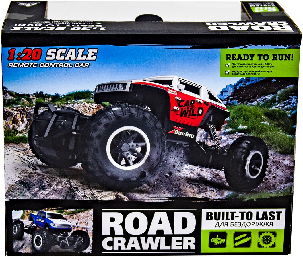 Автомобіль Off-Road Crawler на р/у Rock Sport (Чорний, Акум. 3,6V, Метал. Корпус, 1:20)фото13