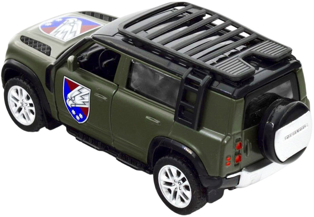 Автомодель серии "Шевроны Героев" - Land Rover Defender 110 - "25 ОВДБр" (250289M) фото 3