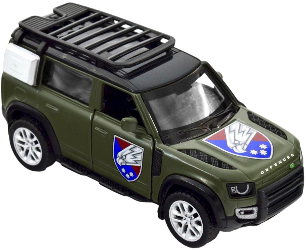 Автомодель серии "Шевроны Героев" - Land Rover Defender 110 - "25 ОВДБр" (250289M) фото 7