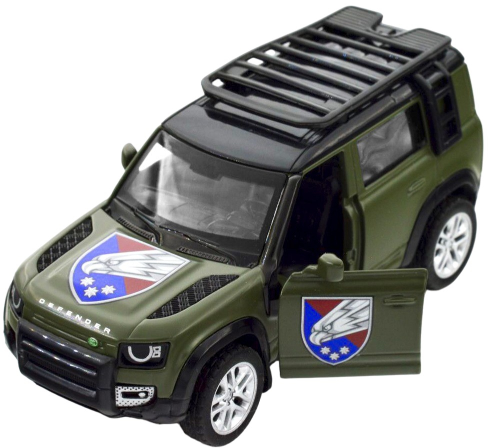 Автомодель серии "Шевроны Героев" - Land Rover Defender 110 - "25 ОВДБр" (250289M) фото 9
