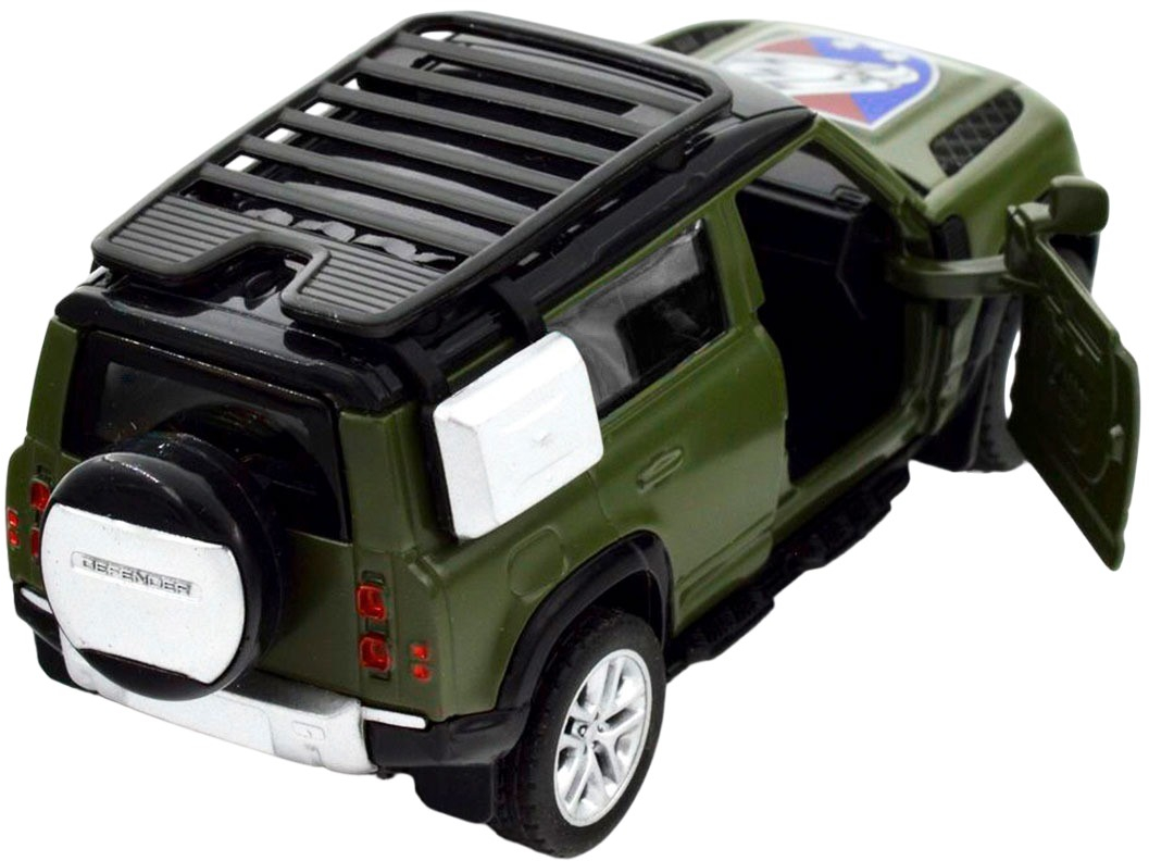 Автомодель серии "Шевроны Героев" - Land Rover Defender 110 - "25 ОВДБр" (250289M) фото 10