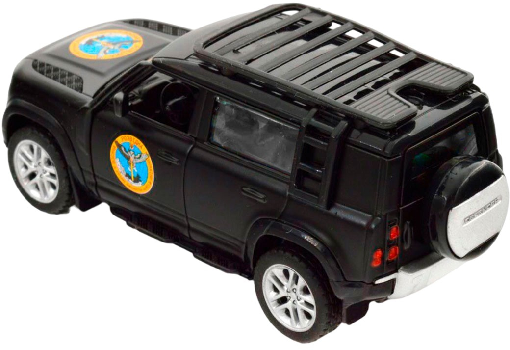 Автомодель серии "Шевроны Героев" - Land Rover Defender 110 - "ГУР МО" (250364M) фото 