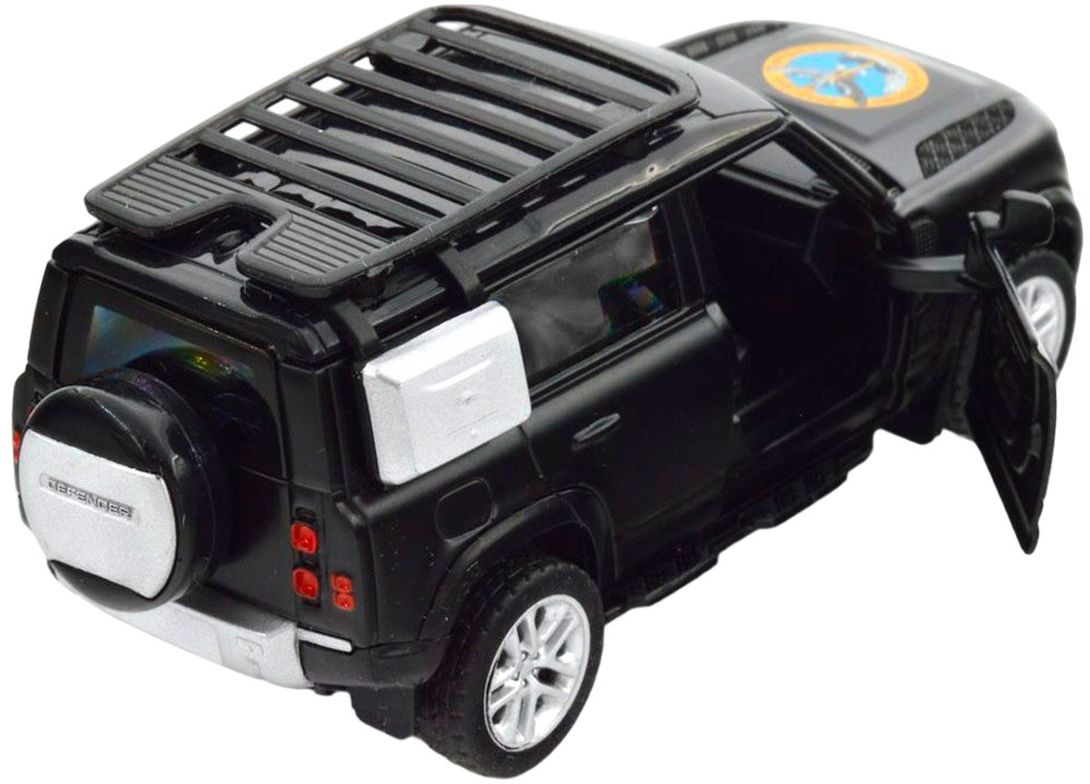 Автомодель серии "Шевроны Героев" - Land Rover Defender 110 - "ГУР МО" (250364M) фото 