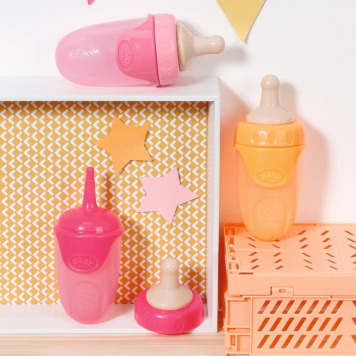 Бутылочка для куклы Baby Born - Удобное Кормление S2 (3 в ассорт.) (832509) фото 