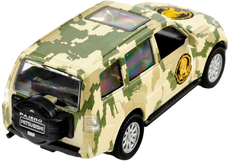 Автомодель серії "Шеврони Героїв" - Mitsubishi Pajero 4Wd Turbo - "47 ОМБр"фото