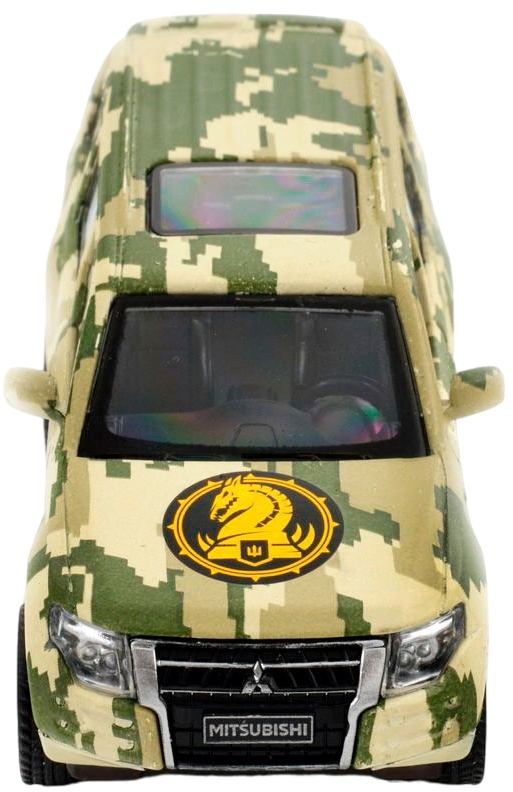 Автомодель серії "Шеврони Героїв" - Mitsubishi Pajero 4Wd Turbo - "47 ОМБр"фото