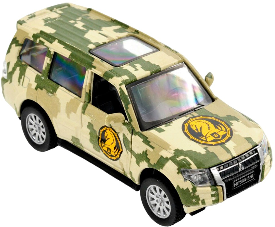 Автомодель серії "Шеврони Героїв" - Mitsubishi Pajero 4Wd Turbo - "47 ОМБр"фото
