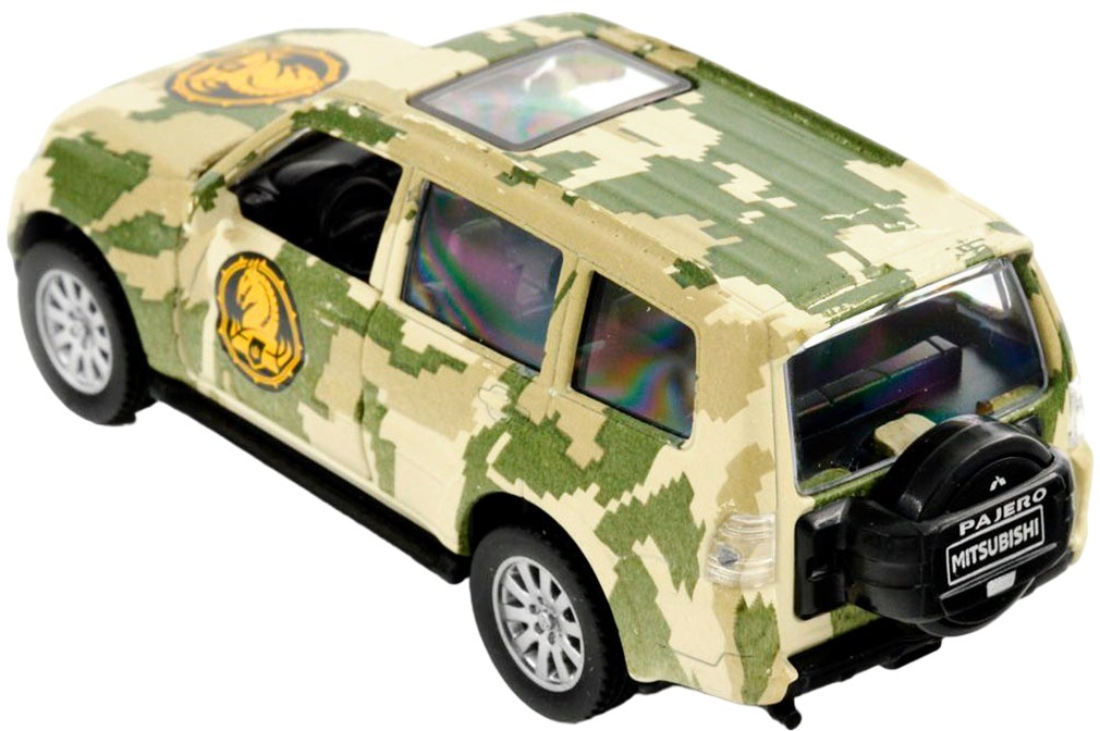 Автомодель серії "Шеврони Героїв" - Mitsubishi Pajero 4Wd Turbo - "47 ОМБр"фото