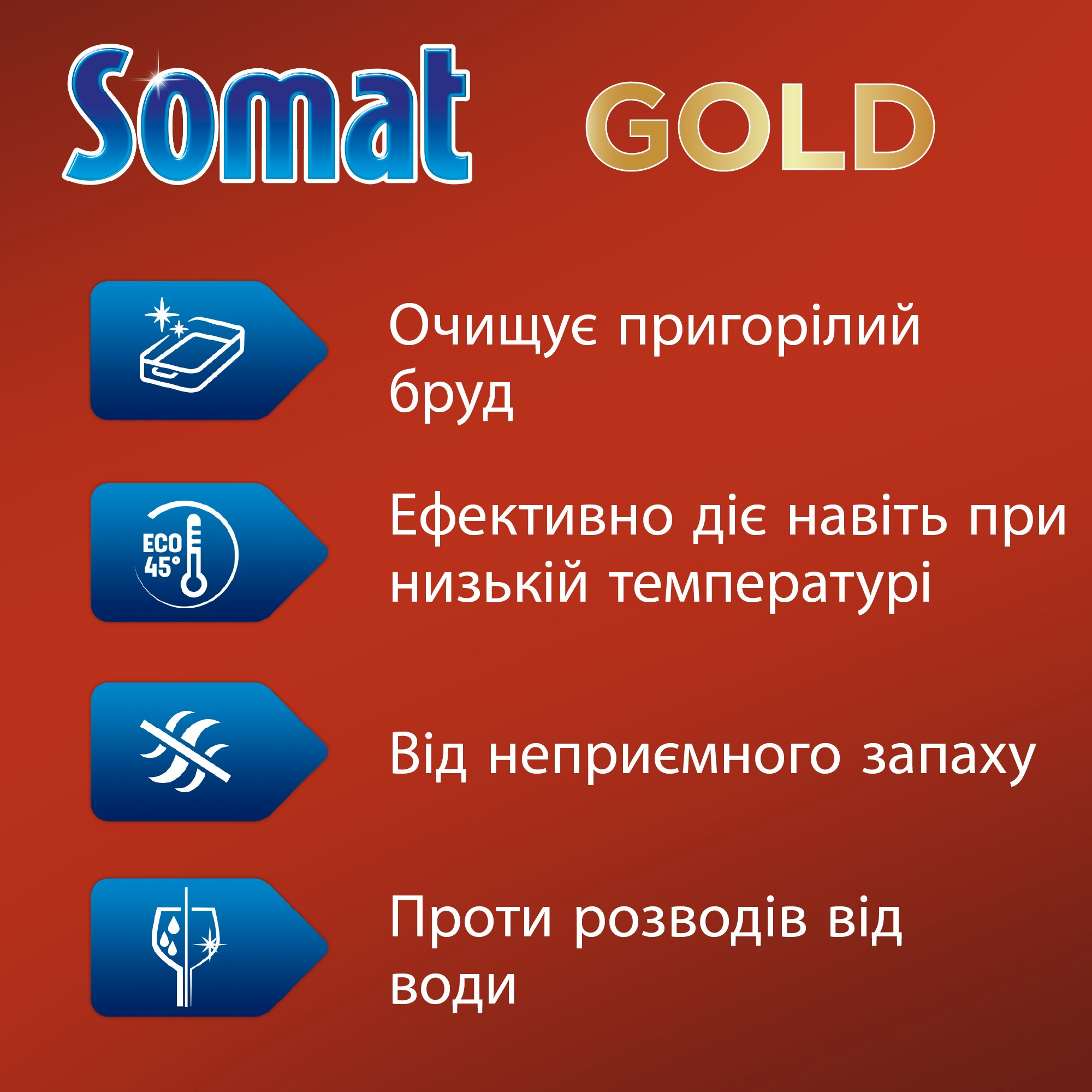 Таблетки для посудомоечных машин Somat Gold 34 шт фото 2