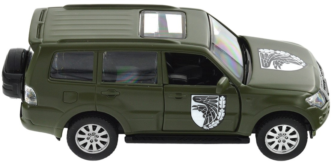 Автомодель серии "Шевроны Героев" - Mitsubishi Pajero 4Wd Turbo - "93 ОМБр" (250283M) фото 6