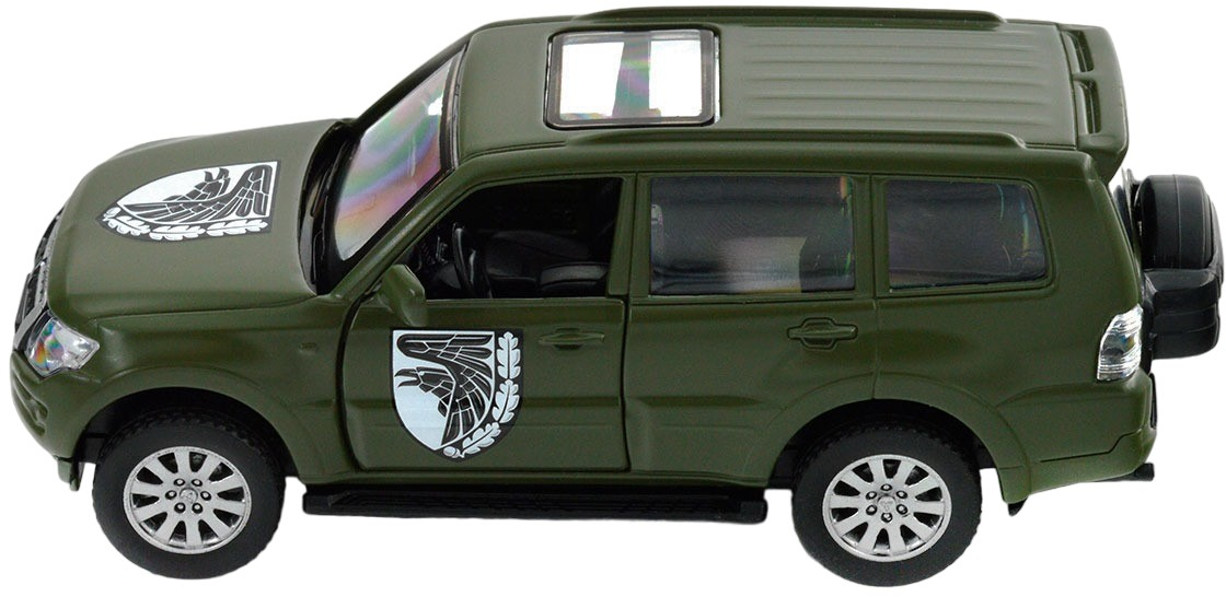 Автомодель серии "Шевроны Героев" - Mitsubishi Pajero 4Wd Turbo - "93 ОМБр" (250283M) фото 2