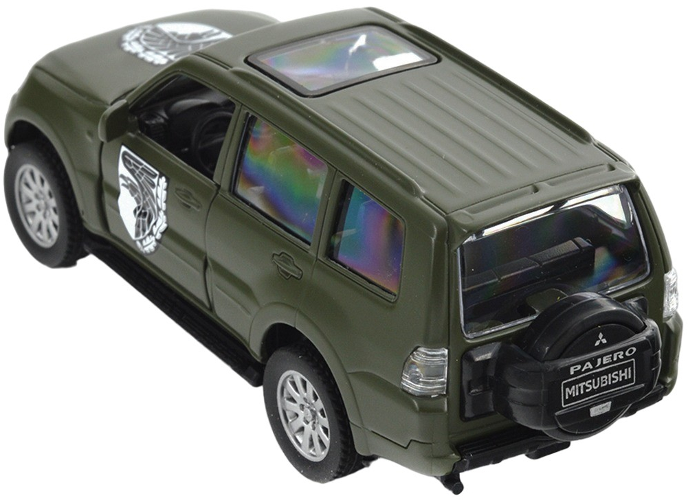Автомодель серии "Шевроны Героев" - Mitsubishi Pajero 4Wd Turbo - "93 ОМБр" (250283M) фото 3