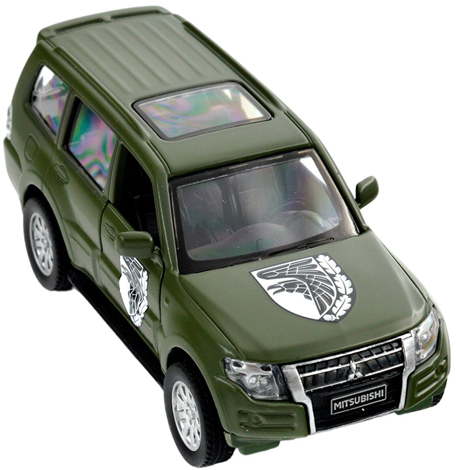 Автомодель серии "Шевроны Героев" - Mitsubishi Pajero 4Wd Turbo - "93 ОМБр" (250283M) фото 7