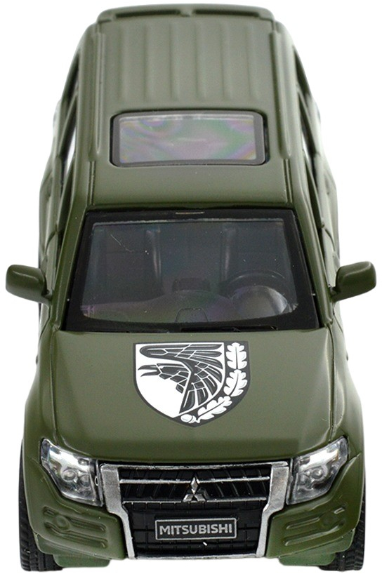 Автомодель серии "Шевроны Героев" - Mitsubishi Pajero 4Wd Turbo - "93 ОМБр" (250283M) фото 8