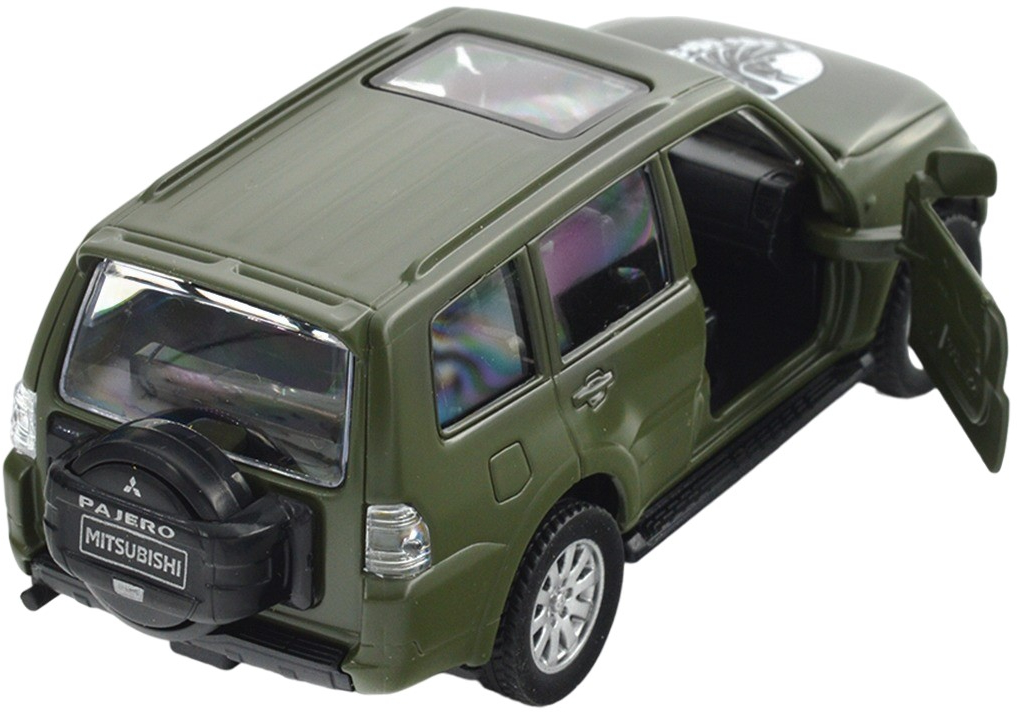 Автомодель серии "Шевроны Героев" - Mitsubishi Pajero 4Wd Turbo - "93 ОМБр" (250283M) фото 10