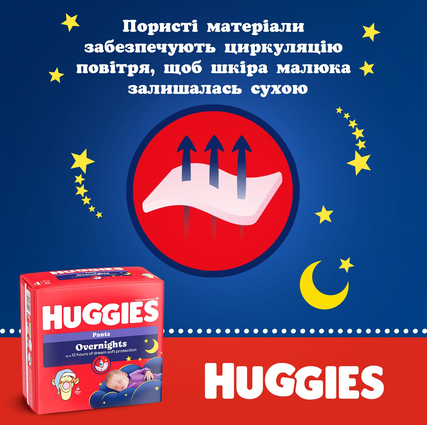 Подгузники-трусики Huggies Overnights Pants 4 9-14 кг 26 шт фото 5