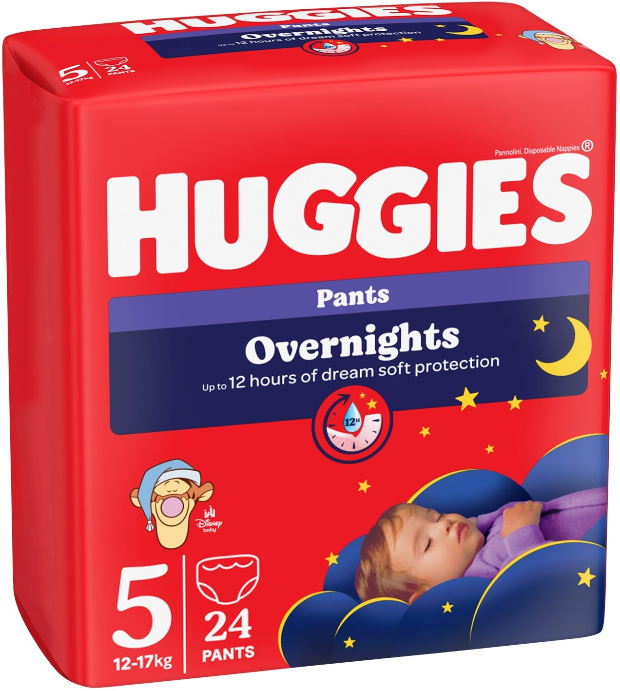 Підгузки-трусики Huggies Overnights Pants 5 12-17 кг 24 шт.фото2