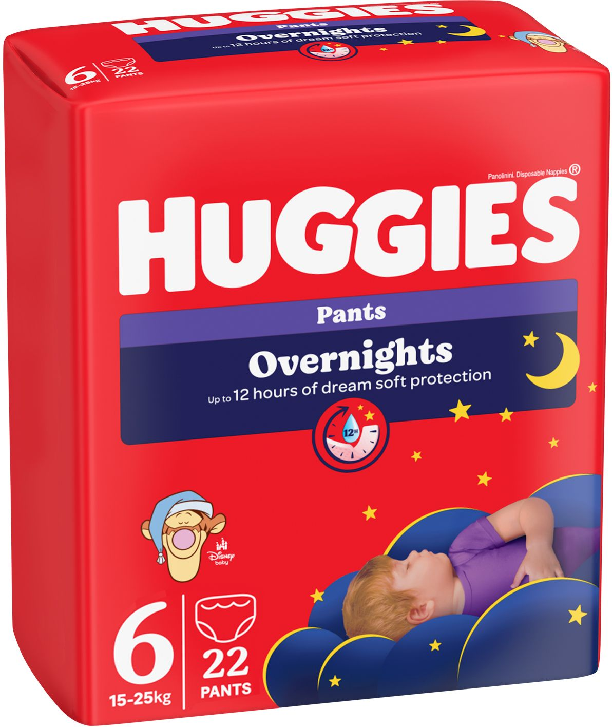 Подгузники-трусики Huggies Overnights Pants 6 15-25 кг 22 штфото2