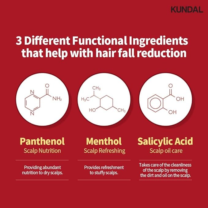 Сыворотка Kundal Caffeine Herb Mint для кожи головы от выпадения волос 300 мл фото 5
