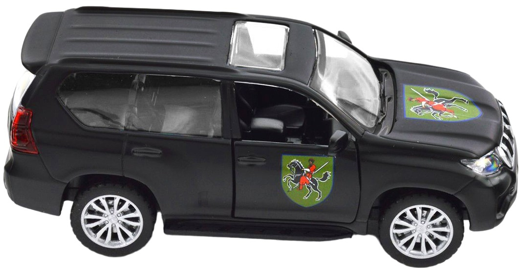 Автомодель серии "Шевроны Героев" - Toyota Land Cruiser Prado - "110 ОМБр" (250359M) фото 