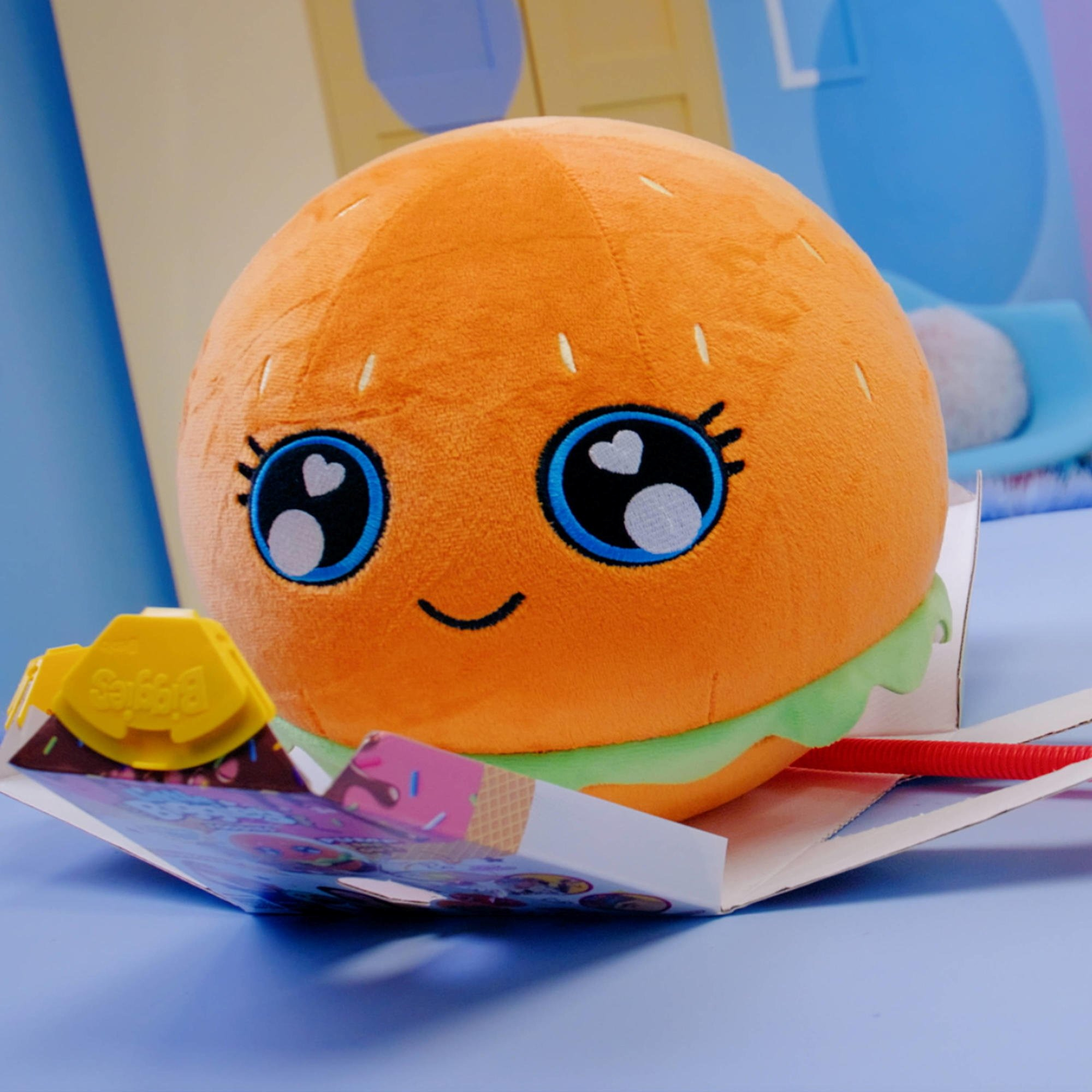 Ігровий набір Biggies серії "Little Foodies" W2 - Бургер (Надувна Іграшка, Насос)фото