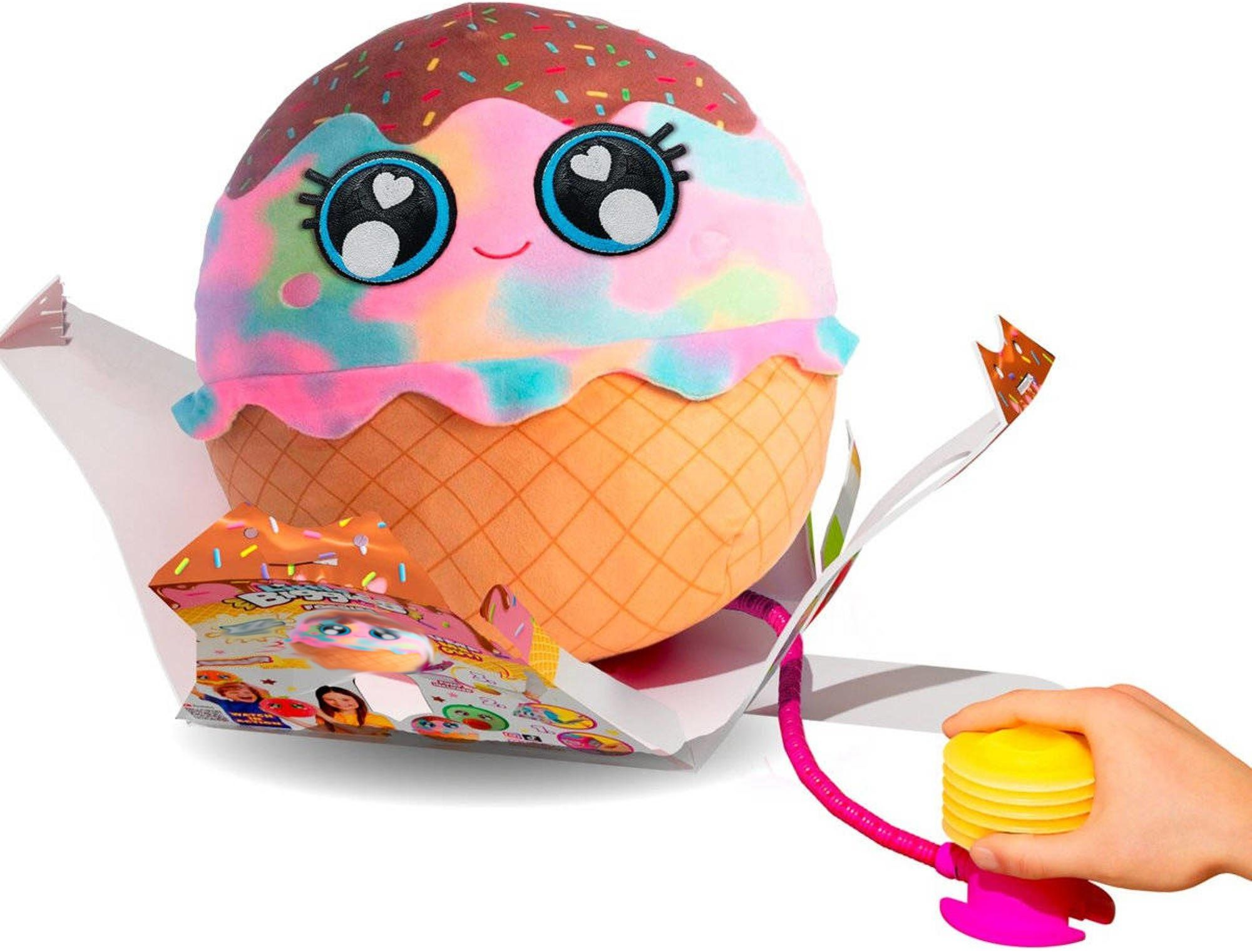 Игровой набор Biggies серии "Little Foodies" W2 - Мороженое (Надувная Игрушка, Насос) (BIG002-IC) фото 