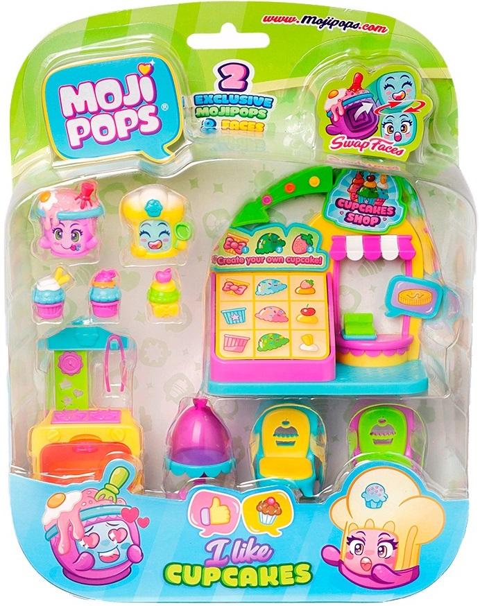 Игровой набор Moji Pops - Капкейк-кафе (2 Фигурки, Аксессуары) (PMPSB216IN50) фото 5