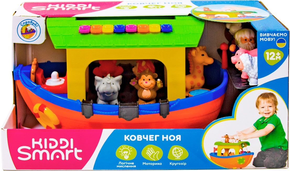 Игровой набор Kiddi Smart - Ноев Ковчег (Украинский) (63404) фото 11