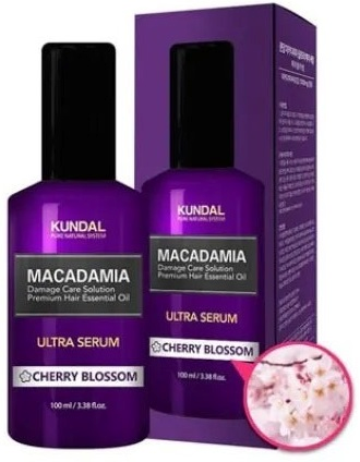 Масло-сироватка для волосся Kundal Macadamia Ultra Cherry Blossom 100 млфото2