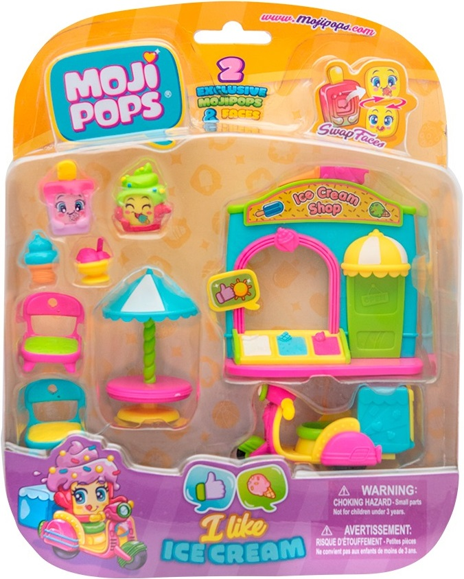 Игровой набор Moji Pops - Джелатерия (2 Фигурки, Аксессуары) (PMPSB216IN20) фото 2