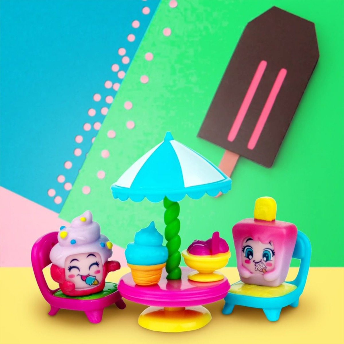 Игровой набор Moji Pops - Джелатерия (2 Фигурки, Аксессуары) (PMPSB216IN20) фото 4