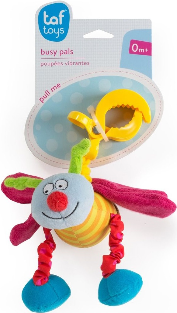 Игрушка-подвеска на прищепке - Жужу (в ассорт. Дрожащие Бабочка и Пчёлка) (10555) фото 