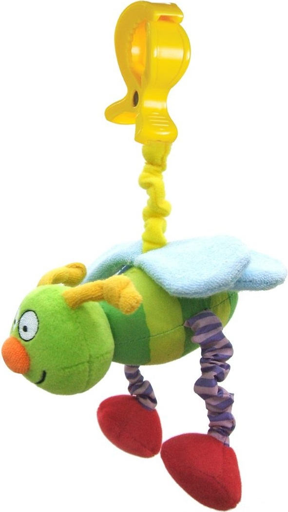 Игрушка-подвеска на прищепке - Жужу (в ассорт. Дрожащие Бабочка и Пчёлка) (10555) фото 