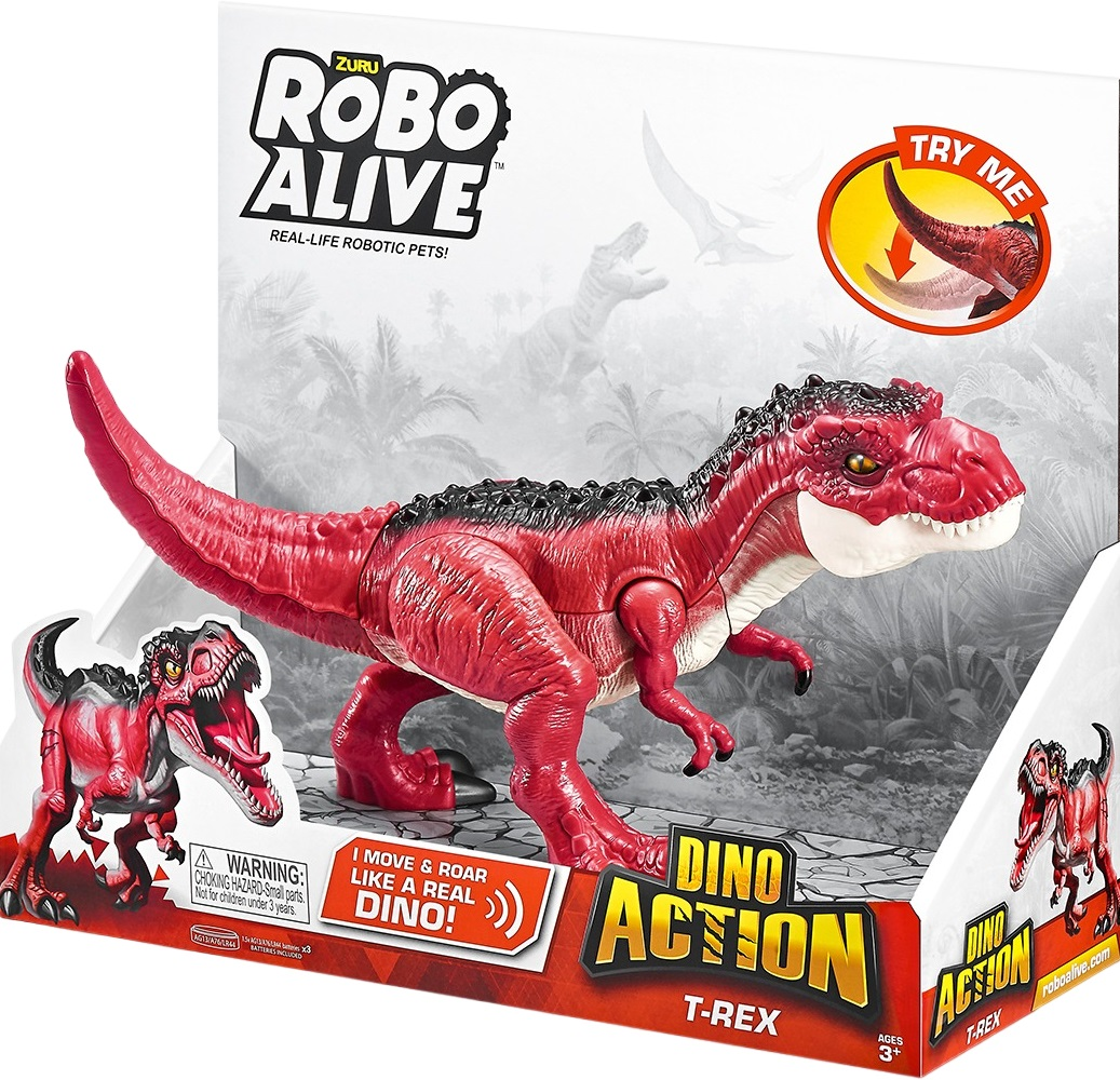 Интерактивная игрушка Robo Alive серии "Dino Action" - Тираннозавр (7171) фото 7