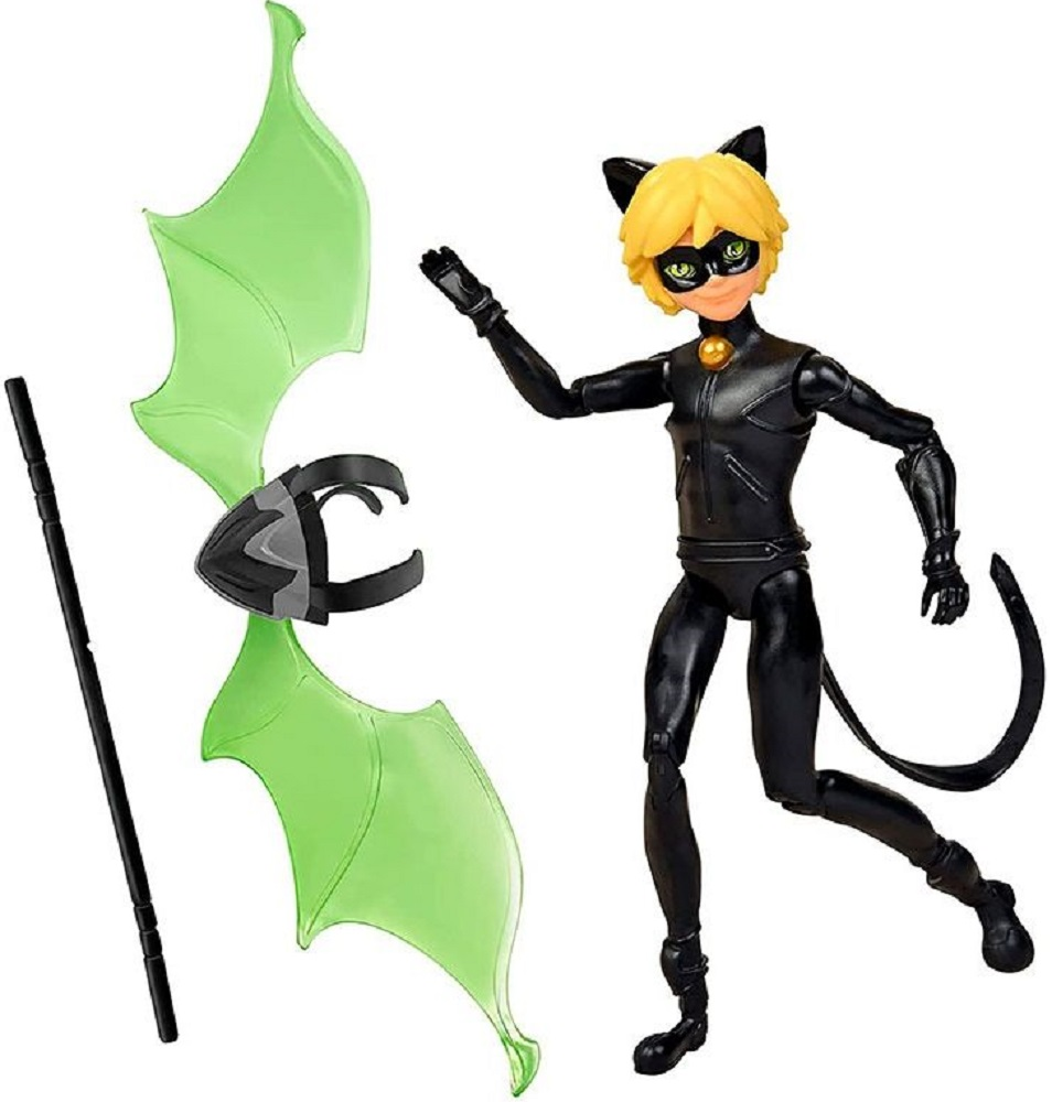 Кукла-Мальчик "Леди Баг и Супер-Кот" S2 - Супер-Кот (13 см, с аксессуарами) (50403) фото 