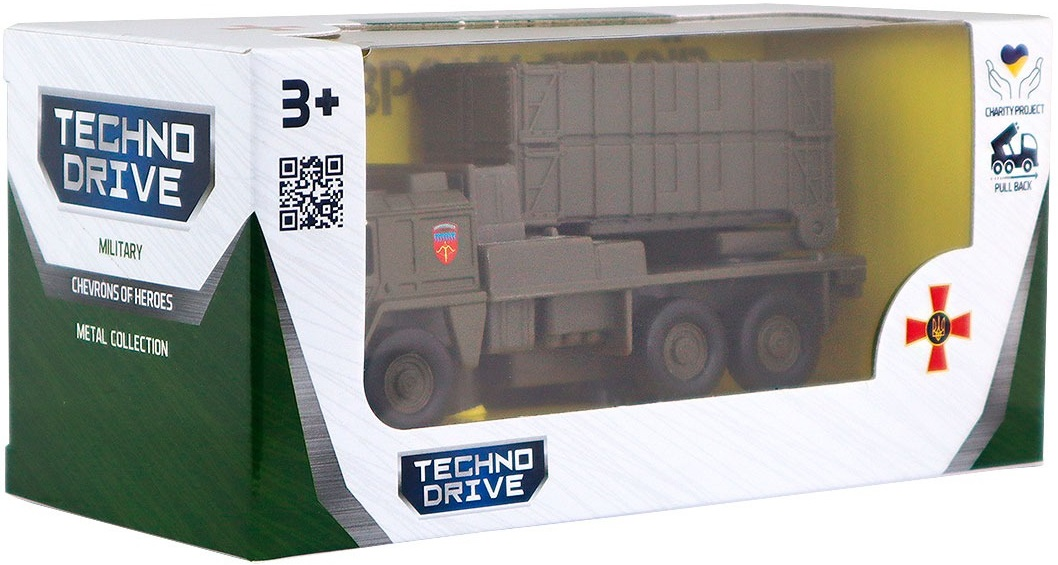 Модель серии "Шевроны Героев" - Реактивная система залпового огня - "96 ЗРБр" (250330W2) фото 