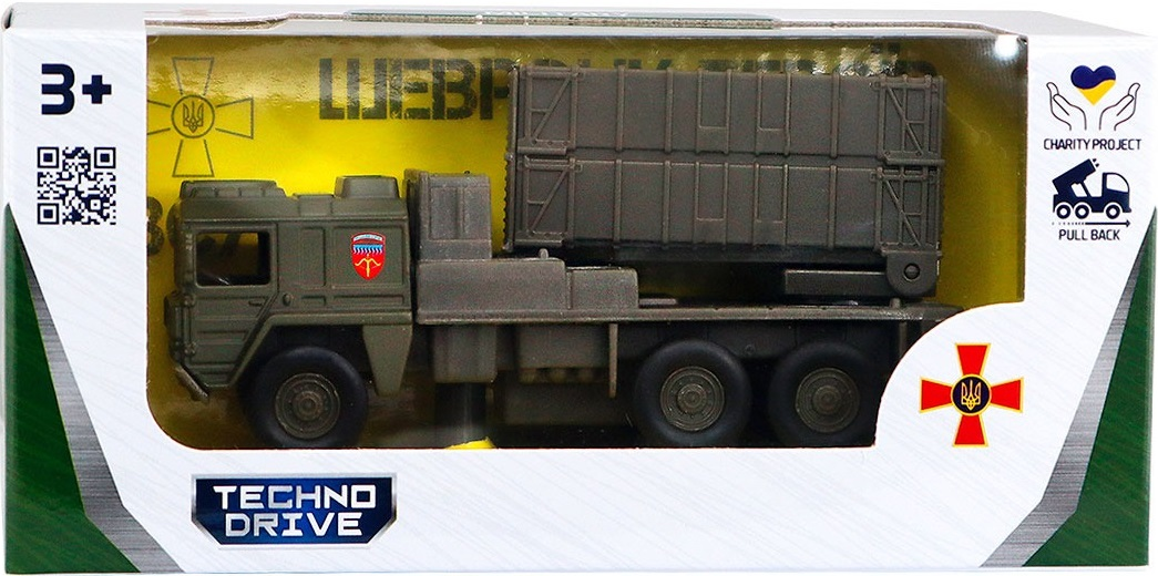 Модель серии "Шевроны Героев" - Реактивная система залпового огня - "96 ЗРБр" (250330W2) фото 