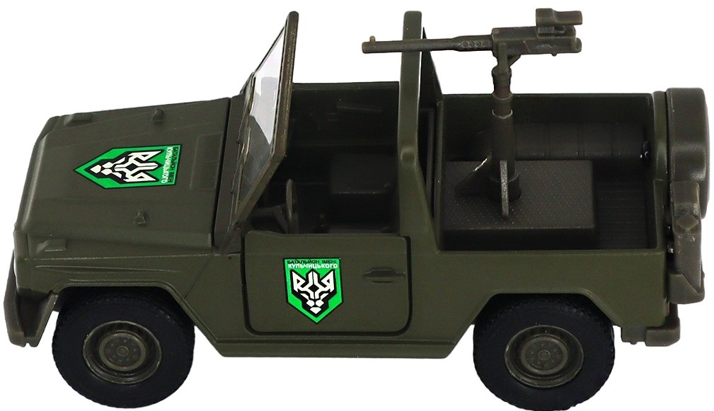 Модель серии "Шевроны Героев" - Штурмовая Машина - "БОН НГУ Им. Кульчицкого" (250329W2) фото 2